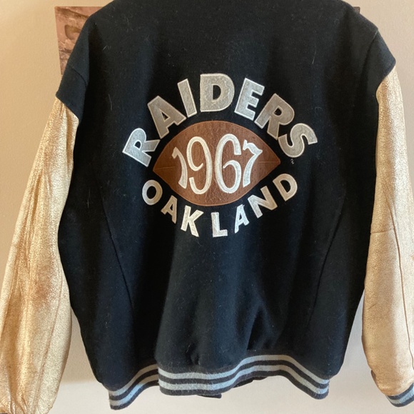 Raiders letterman jacket - Picture 3 of 6